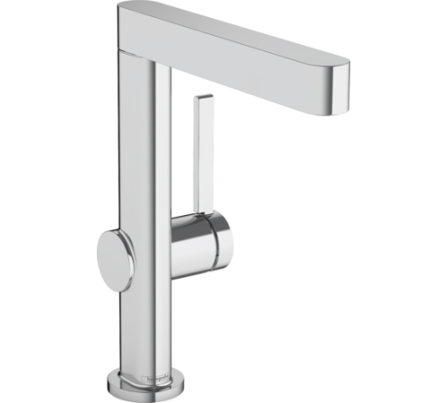 Смеситель для раковины hansgrohe Finoris 221 мм Push-Open Г-излив 76060000