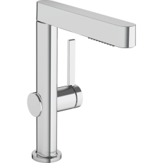 Смеситель для раковины hansgrohe Finoris 229 мм Push-Open выдвижной Г-излив 2 режима 76063000