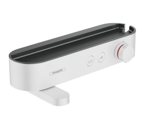 Термостат для ванны Hansgrohe ShowerTablet Select 400 внешнего монтажа матовый белый 24340700