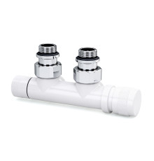 Узел нижнего подключения SR Rubinetterie Tondera угловой правый 1/2x3/4 Белый 0681-1500VCEA