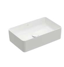 Раковина накладная Villeroy & Boch Collaro 560х360х145 мм альпийский белый 4A205601