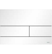 Панель смыва для унитаза TECE TECEsquare II металлическая белая матовая 9240834