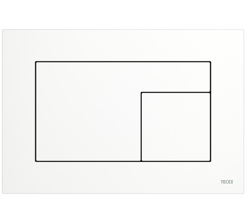 Панель смыва TECE TECEvelvet FENIX 220х150х5 мм белая 9240735