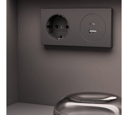 Тумба под раковину KEUCO STAGELINE с освещением 1000x490x625 мм 1 ящик с сифоном вулканит 32872 970100