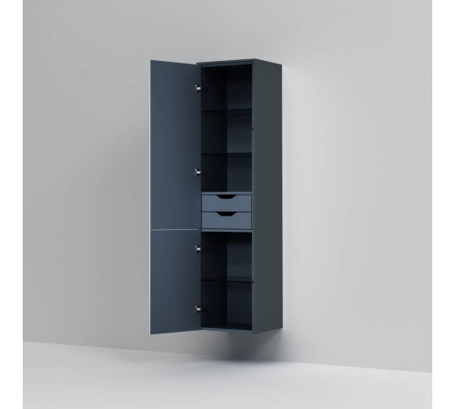 Шкаф-пенал подвесной AM.PM Inspire V2.0 40 см графит матовый M50ACHX0406GM