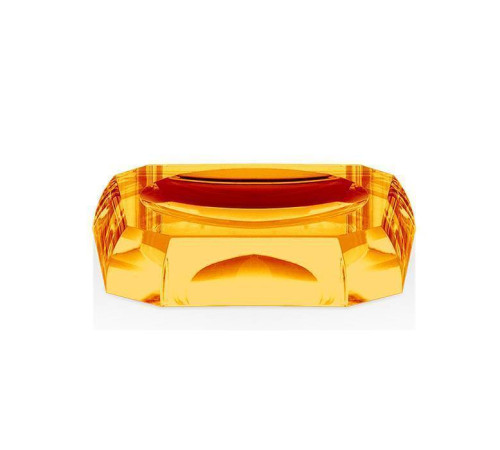 Мыльница настольная Decor Walther Kristall STS хрусталь янтарь 0931681