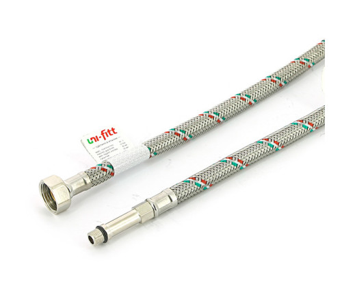 Подводка гибкая для смесителя Uni-Fitt 1/2 x M10 40 см удлиненный штуцер 503S2804