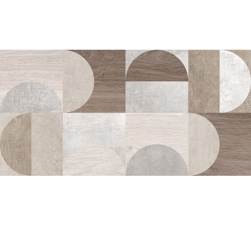 Плитка настенная Laparet Plant бежевый мозаика 20х40 см 08-00-11-2687