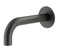 Излив для ванны настенный Plumberia Selection IXO 21 см графит SPT0058GR