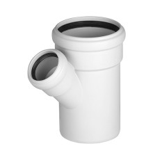 Тройник бесшумной канализации Ostendorf Skolan Safe SKEA 110/50 мм 45° 335220