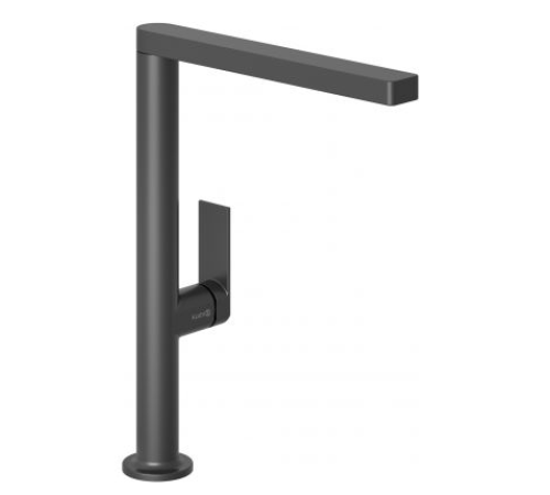 Смеситель для кухни Kludi QORD однорычажный черный матовый 568036675