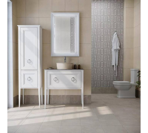 Раковина Kerama Marazzi Circo 36х36х13.5 см накладная песочный матовый CI.wb.36\SAN