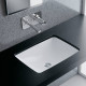 Раковина Laufen Pro 60х40х17 см без отверстия белая 8.1196.5.000.109.1