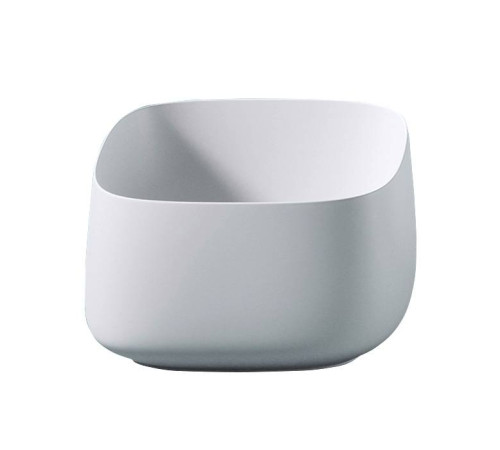 Раковина накладная Artceram Cognac 43х43 см матовый белый COL006 05 00