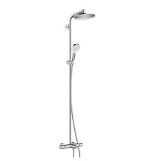 Душевая система для ванны с термостатом hansgrohe Crometta S 240 1jet 27320000