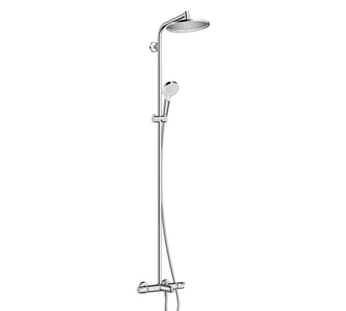 Душевая система для ванны с термостатом hansgrohe Crometta S 240 1jet 27320000