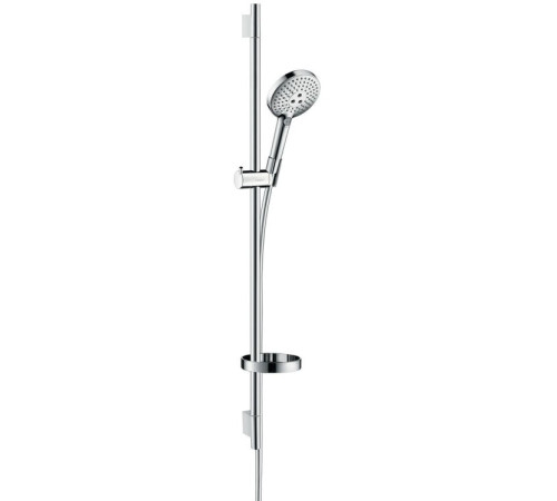 Душевой набор Hansgrohe Raindance Select S 120 3jet со штангой 90 см и мыльницей хром 26631000