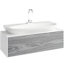 Тумба под умывальник AQUATON Genesis 1000х310х400 мм миллениум серый GEN0110MG