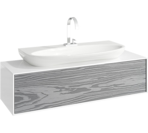 Тумба под умывальник Aqwella Genesis 1200х310х400 мм миллениум серый GEN0112MG