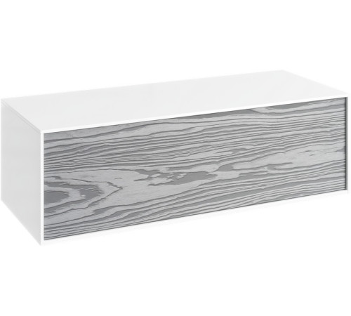 Тумба подвесная дополнительная Aqwella Genesis 1000х310х400 мм серый GEN0310MG