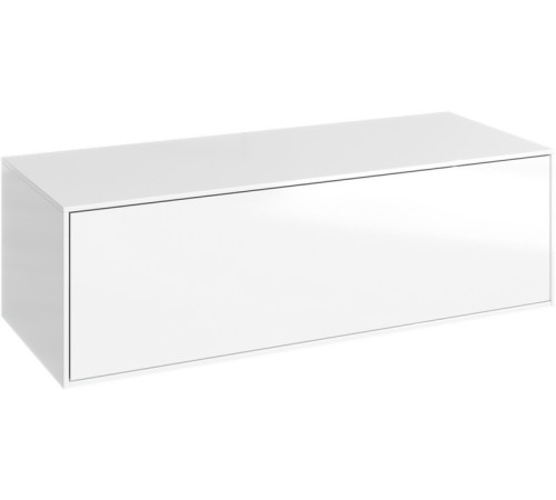 Тумба подвесная дополнительная Aqwella Genesis 1000х310х400 мм белый GEN0310W
