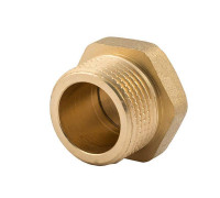 Заглушка с наружной резьбой Metalit 1/2 латунь EBF0112