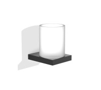 Стакан для зубных щеток Decor Walther Contract подвесной черный матовый 0651860