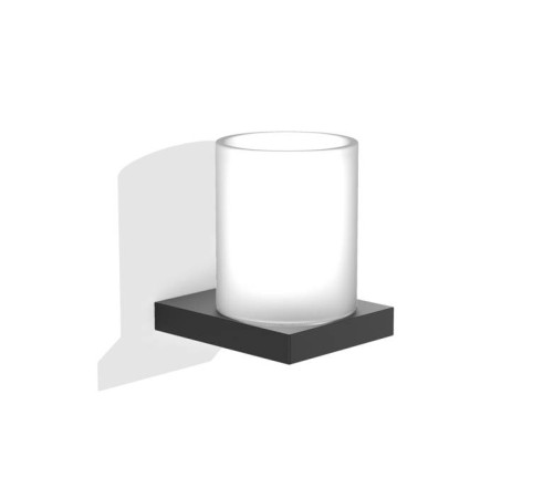 Стакан для зубных щеток Decor Walther Contract подвесной черный матовый 0651860