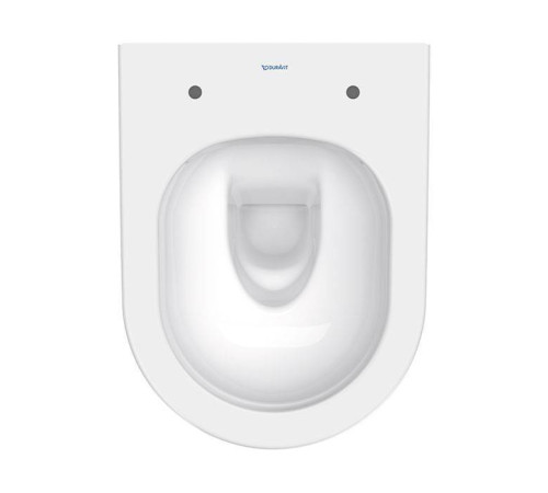 Унитаз подвесной Duravit D-Neo 48x37 см безободковый с сиденьем микролифт белый 45880900A1