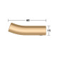 Крючок для полотенец Keuco Edition 400 подвесной brushed brass 11514250000