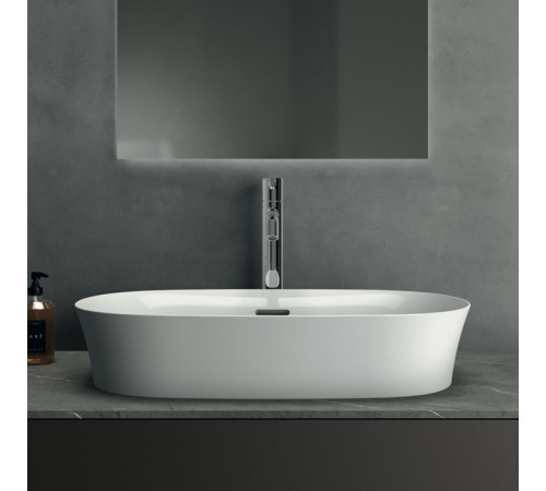 Раковина накладная Ideal Standard Ipalyss 60 см без отверстия Diamatec белый E139701