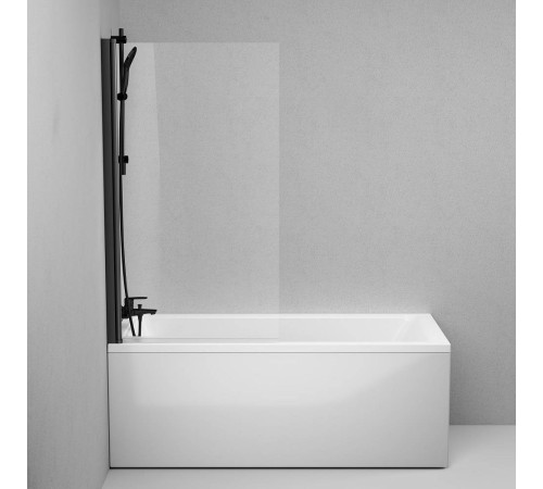 Шторка для ванны AM.PM Gem 80х140 см поворотная W90BS-D080-140BT