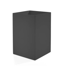 Ведро без крышки 3SC Mood Black 20х30х20 см чёрный матовый MN65A