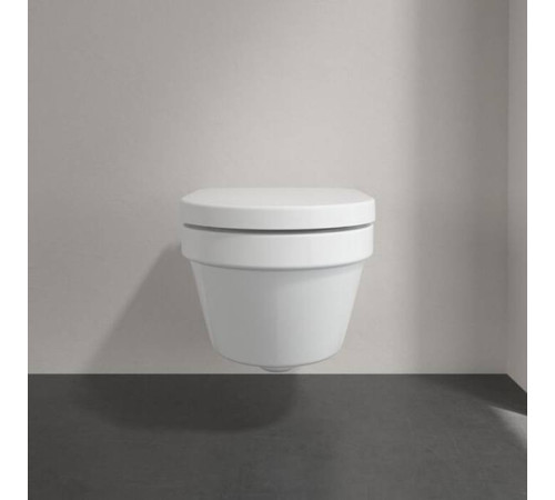 Комплект унитаз подвесной Villeroy & Boch Architectura DirectFlush CeramicPlus с сиденьем микролифт 4694HRR1