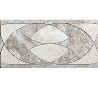 Бордюр Kerama Marazzi Триумф серый гидроджет 420х207 мм ID34