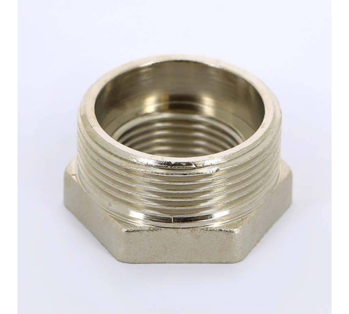 Футорка никелированная Uni-Fitt 1x1 1/2 НВ 604N6400