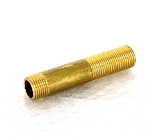 Сгон латунный Tiemme 1/2 x 100 мм наружная резьба 1500286