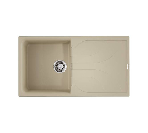 Кухонная мойка Omoikiri Yasugata 100 Tetogranit 100x50 см ваниль 4993845