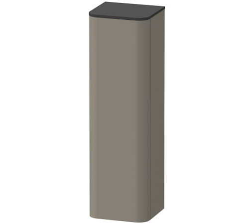 Шкаф-пенал подвесной Duravit Happy D.2 Plus петли справа каменно-серый HP1261R9292