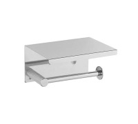 Держатель для туалетной бумаги подвесной Boheme Uno хром 10971-CR