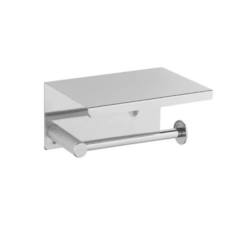 Держатель для туалетной бумаги подвесной Boheme Uno хром 10971-CR