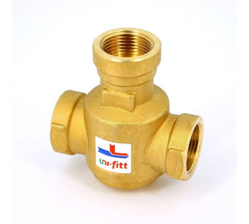 Клапан термостатический смесительный Uni-Fitt 1 Kvs 9 боковое смешение 358G6094