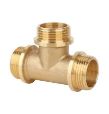 Тройник резьбовой латунный Smart Install Н/Н/Н 1/2 52551S