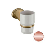 Стакан для зубных щеток Daniel Revival подвесной керамика белый медь REPB940 vr 64