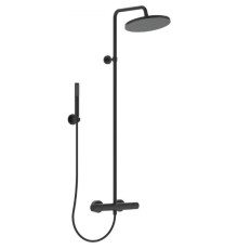 Душевая система с термостатом Ideal Standard Ceratherm T25 черный матовый BC748XG