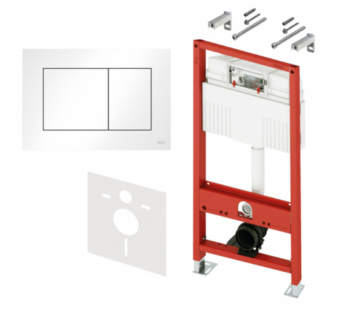 Комплект инсталляции TECE TECEbase 3.0 с панелью TECEnow белый глянцевый N500413