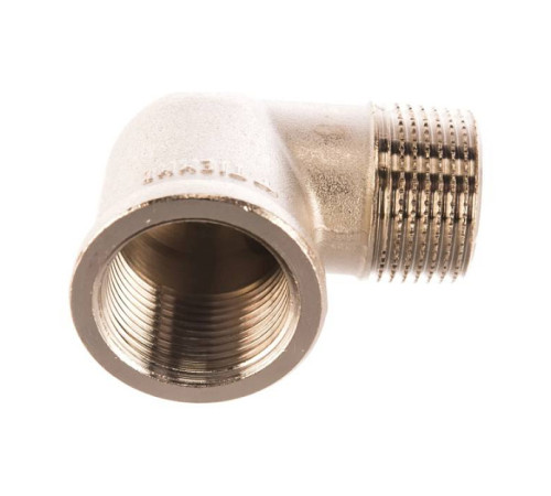 Угольник никелированный Tiemme 1/2 x 1/2 НВ 1500057