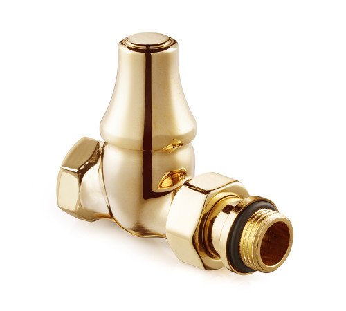 Клапан запорный прямой SR Rubinetterie Old Style 1/2 золото 0342-1500D000