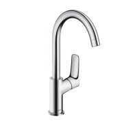 Смеситель для раковины Hansgrohe Logis 210 с поворотным изливом без сливного гарнитура 71131000