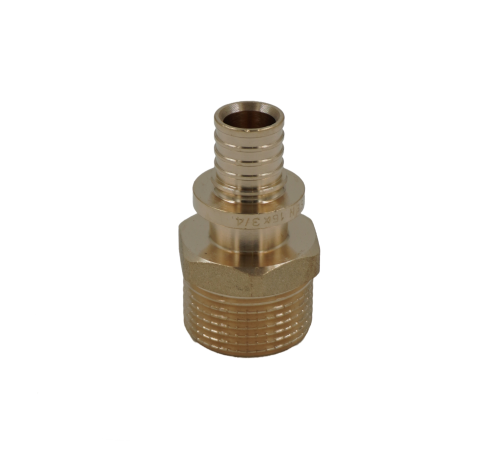 Переходник с наружной резьбой ELSEN Monolit 16x3/4 латунь EFA.16.16-34B